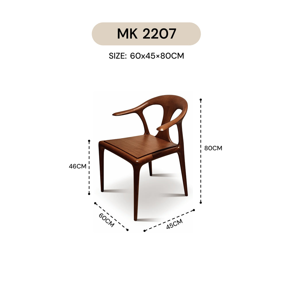 ARKED CHAIR MK 2207