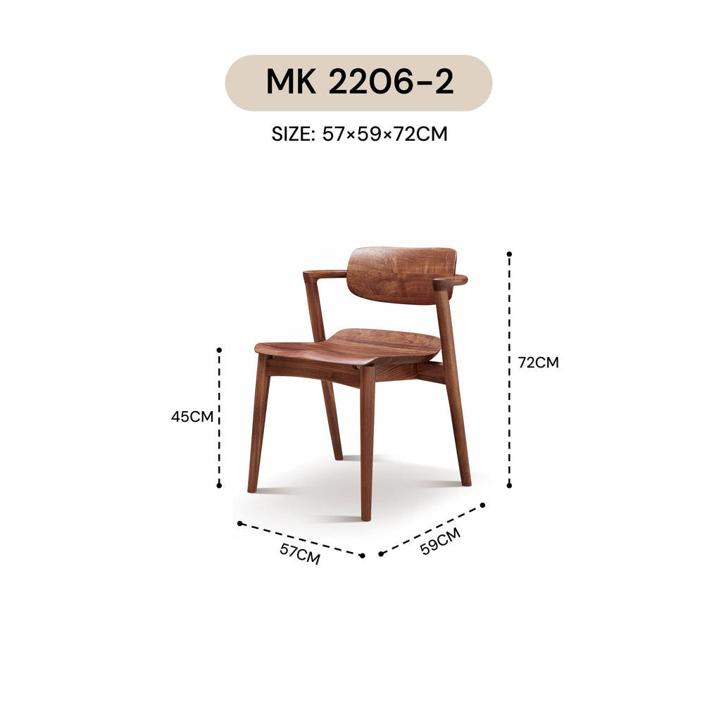 ARKED CHAIR MK 2206-2