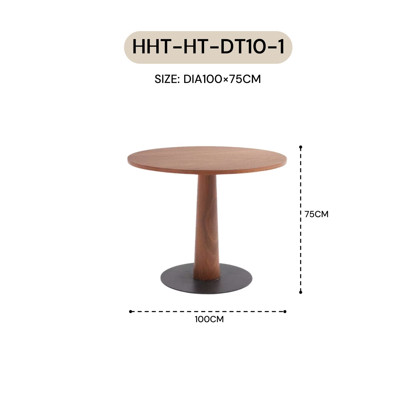 DESIGNER’S PICKS DINING TABLE HHT-HT-DT10-1