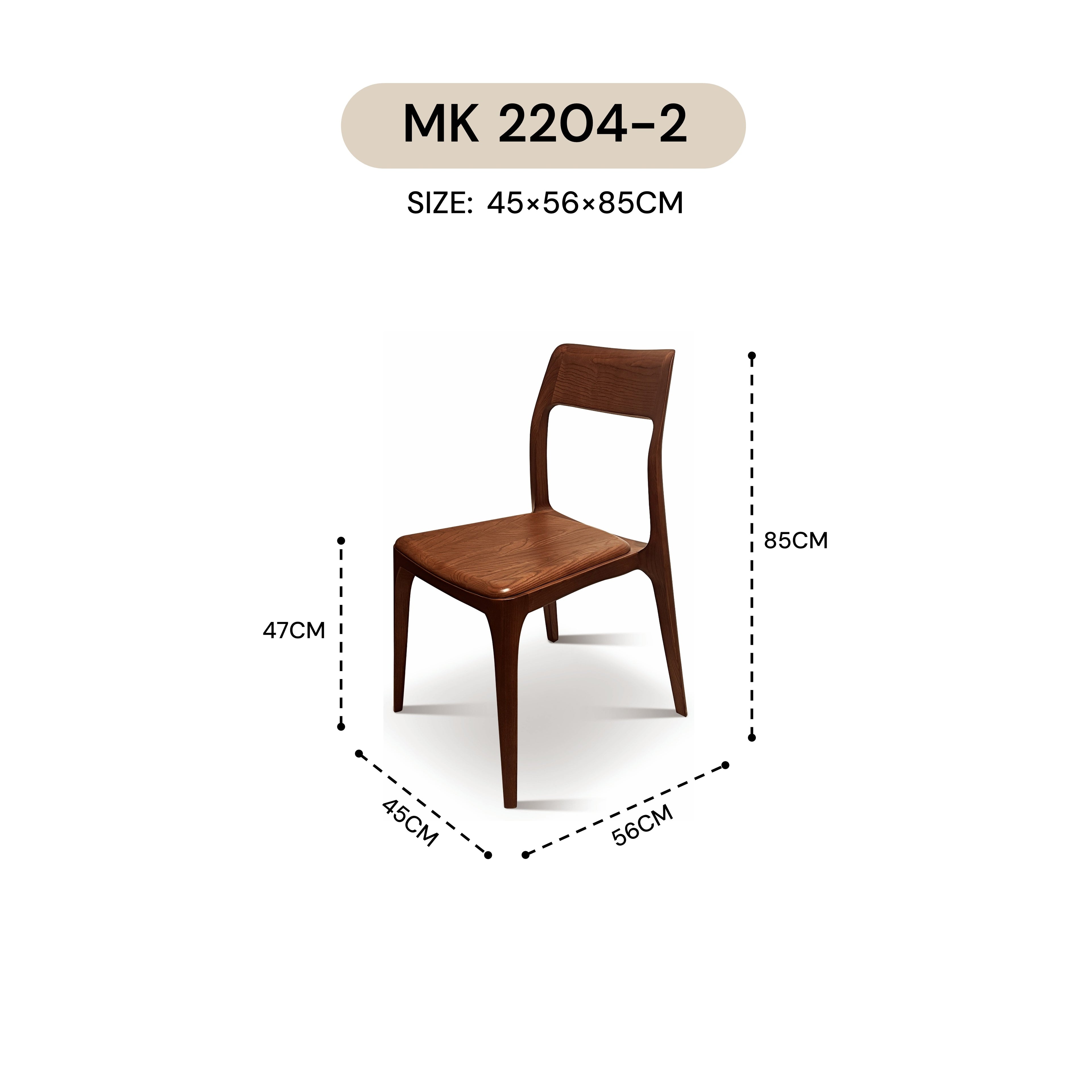 ARKED CHAIR MK 2204-2