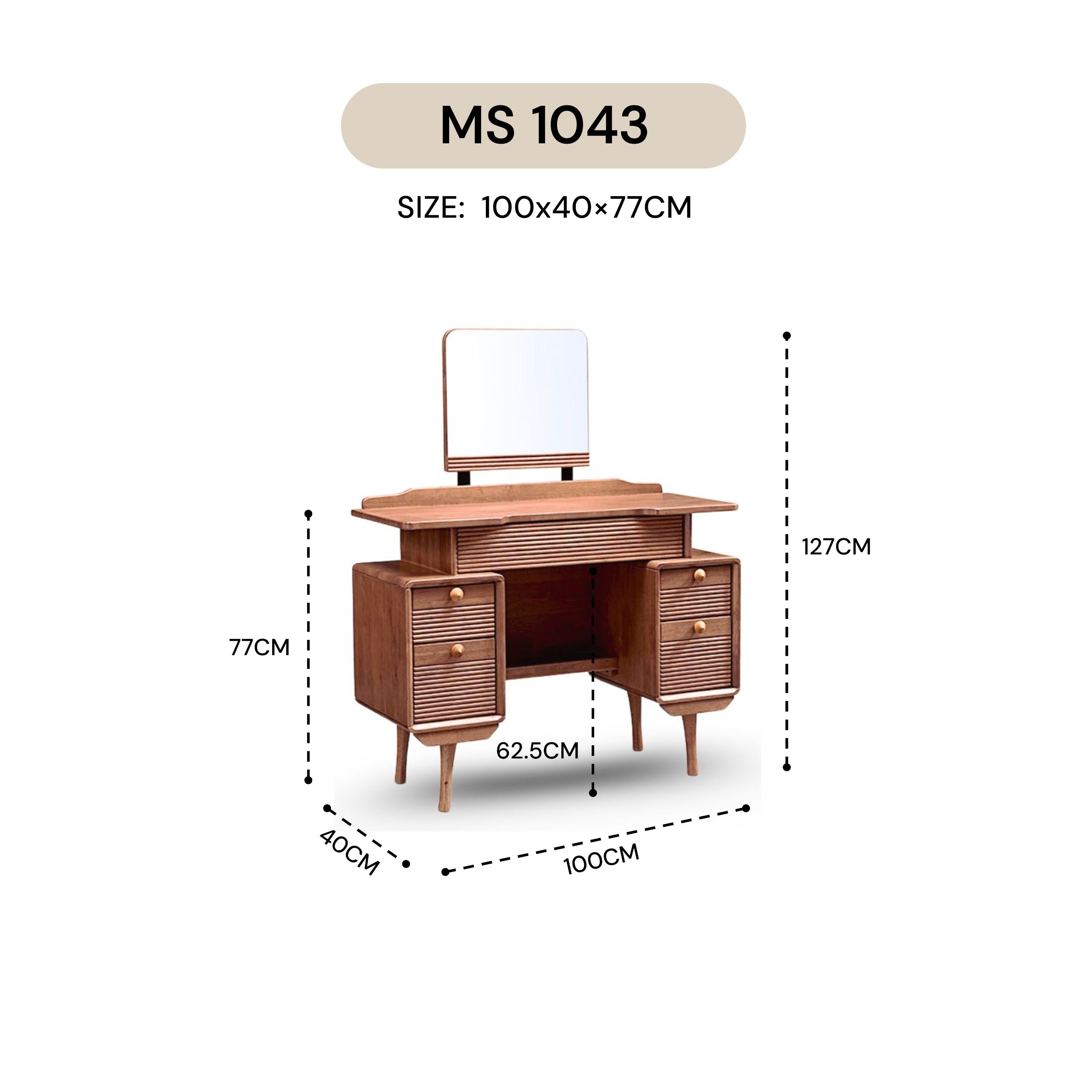 GASING DRESSING TABLE MS 1043