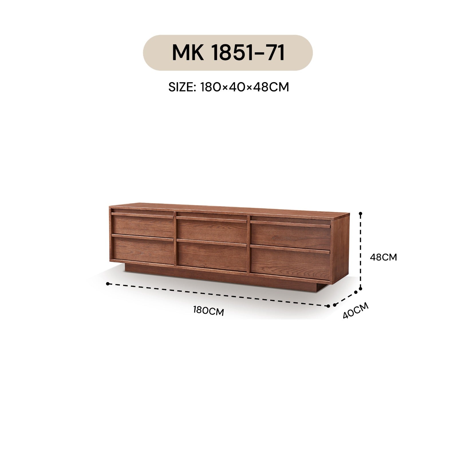 BATANG TV CABINET MK 1850-71