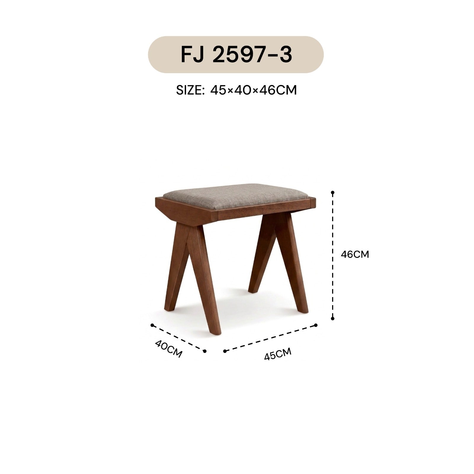 BATANG DRESSING STOOL