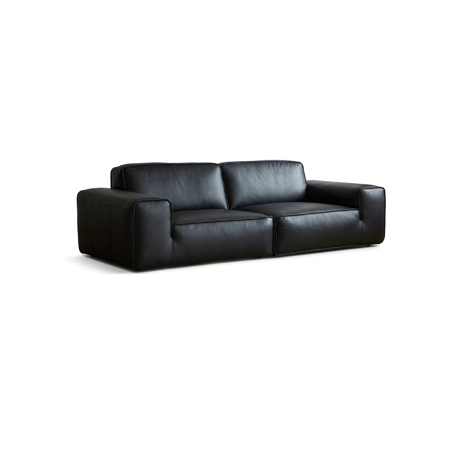 MASAKINI 3-SEATER LEATHER SOFA