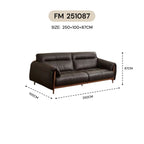 MASAKINI 3-SEATER ARMOND SOFA