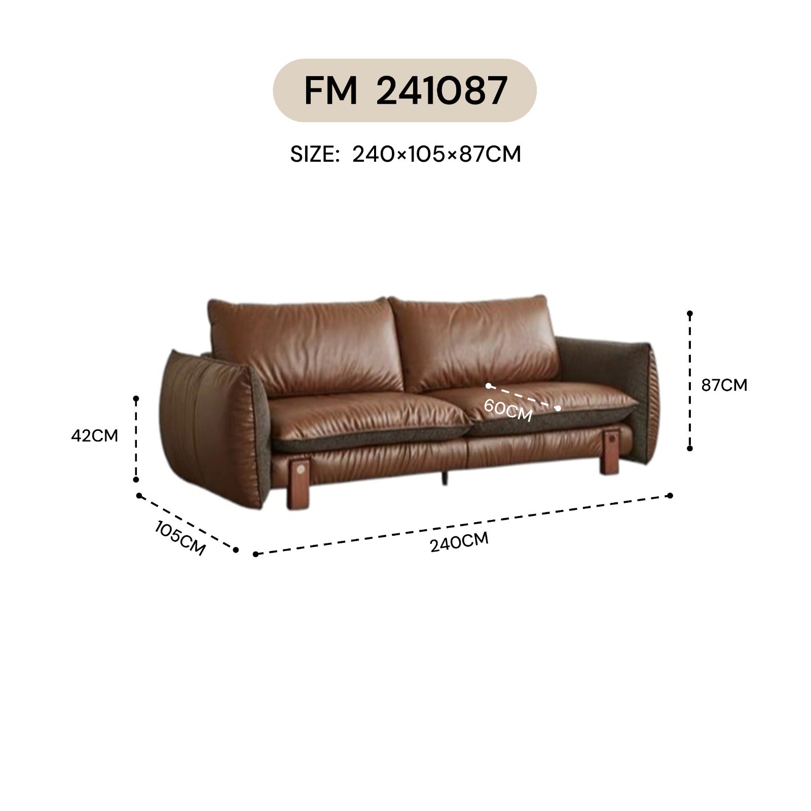MASAKINI 3-SEATER HARBOR SOFA