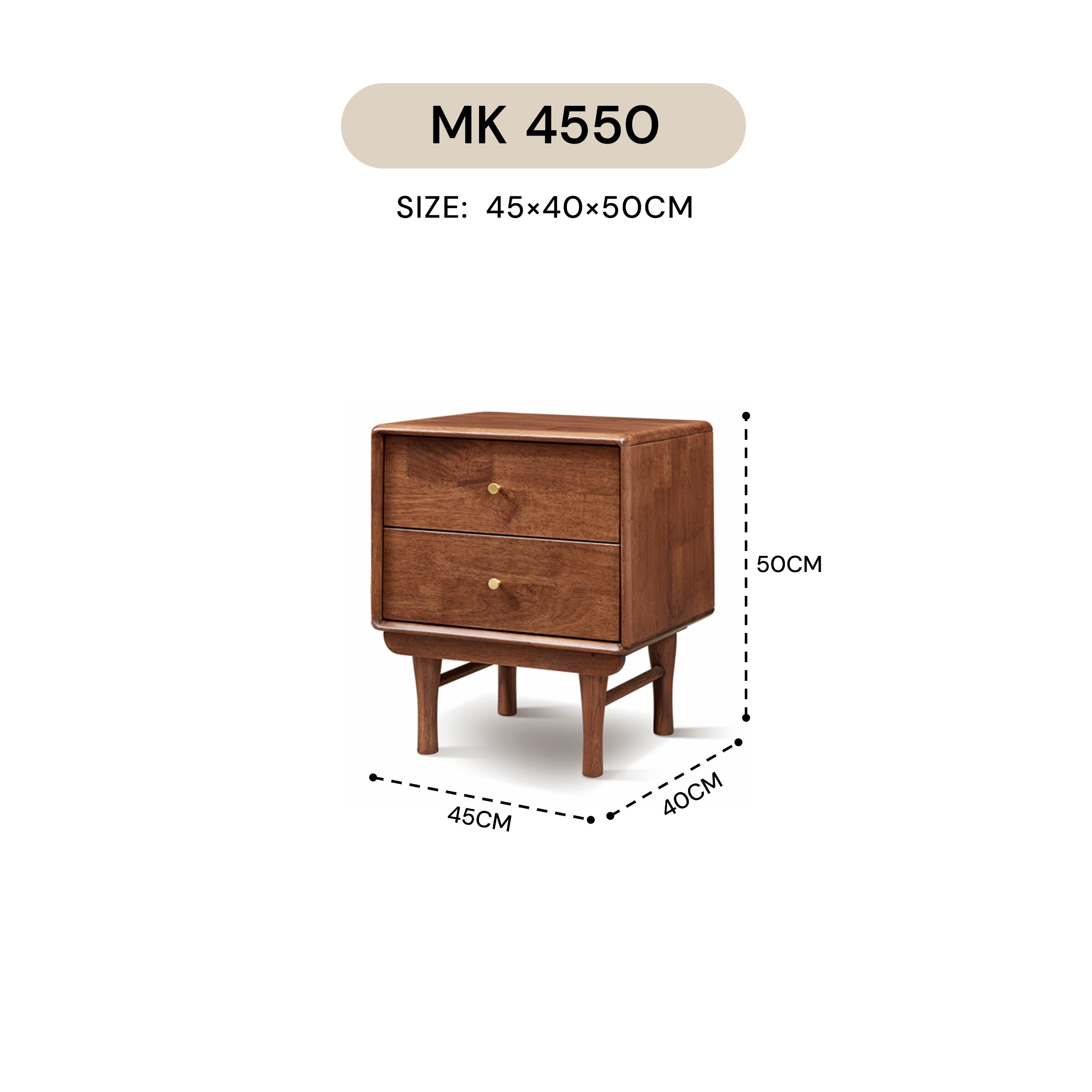ARKED NIGHSTAND MK 4550