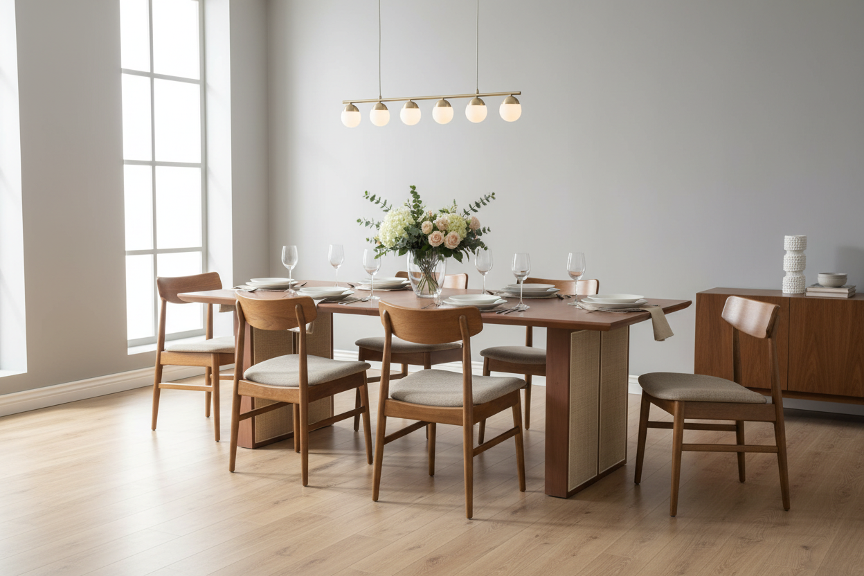Batang Dining Room with Nordic Chairs