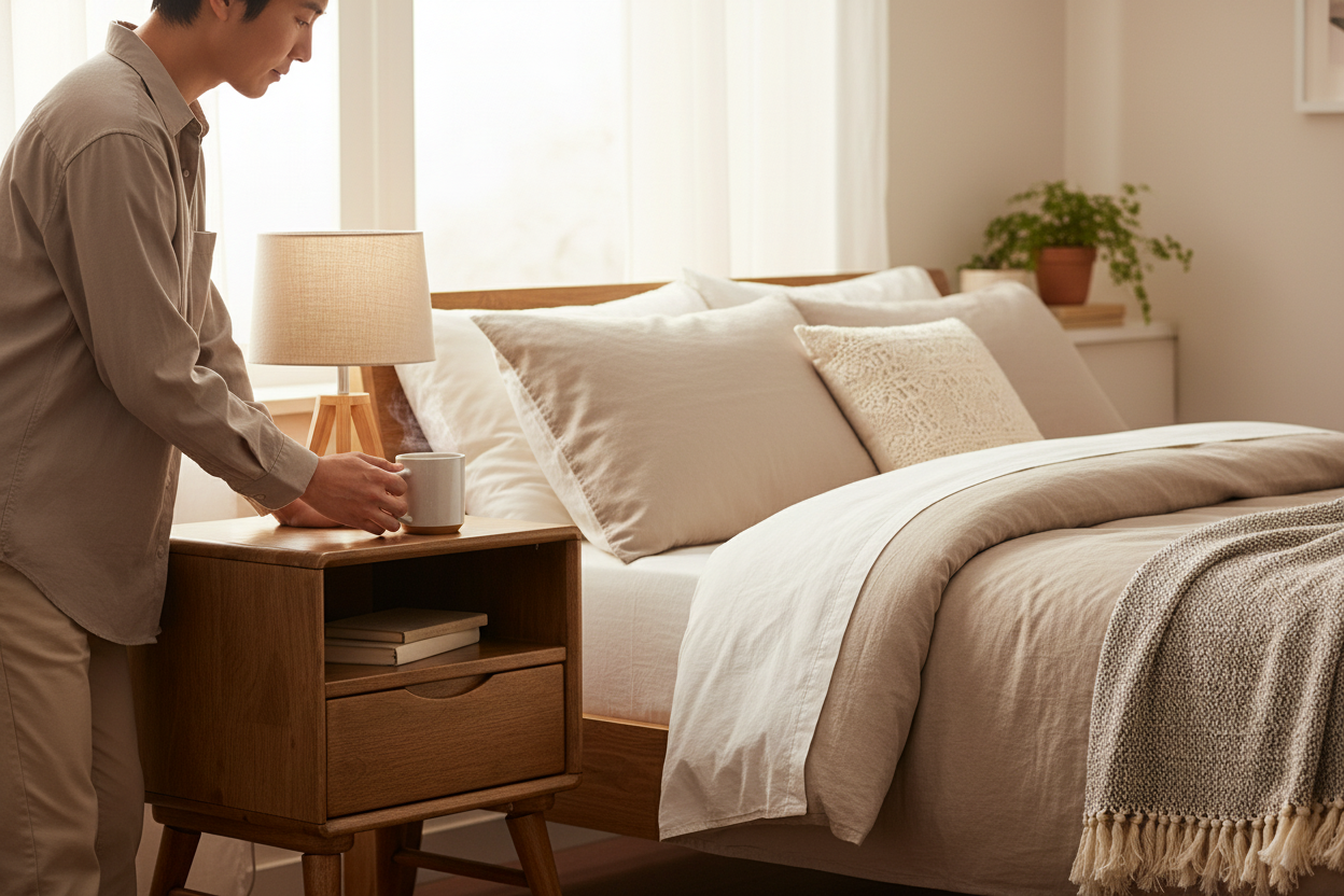 Bedside nightstand