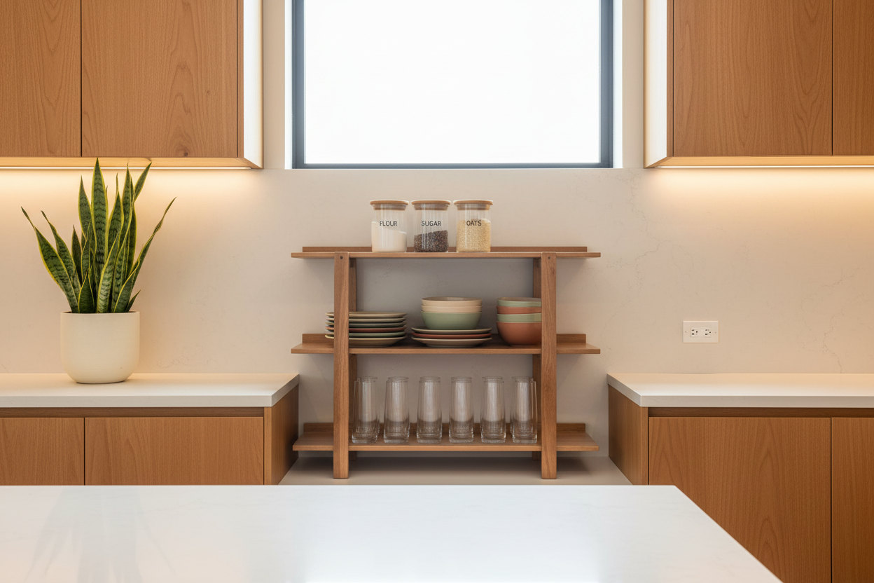 Gasing Storage Rack Modern Kitchen