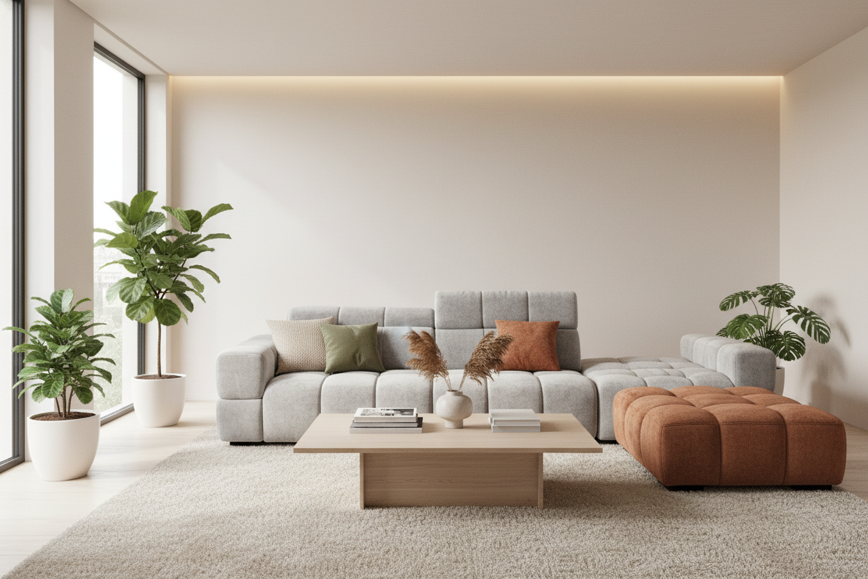 MasaKini Fabric Sofa
