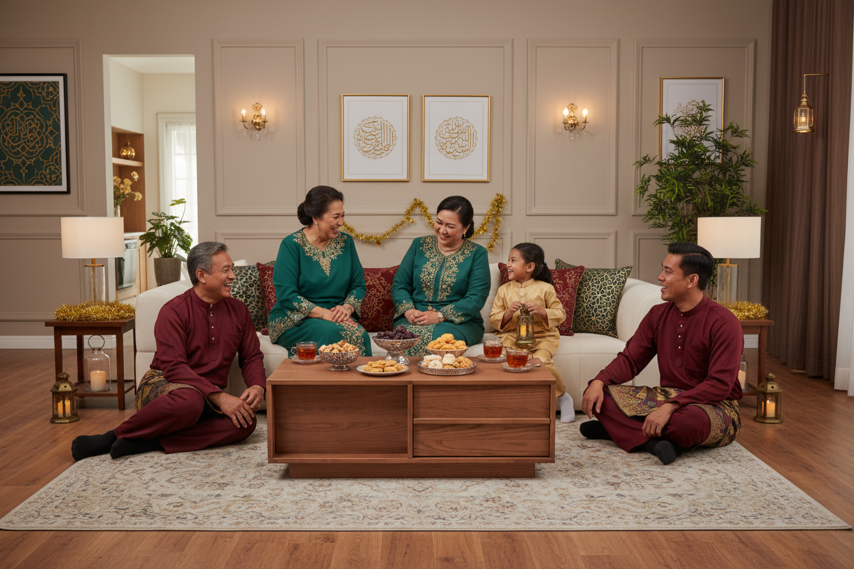 MASAKINI Sofa with BATANG Coffee Table Hari Raya