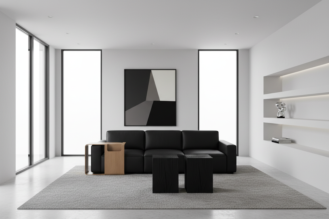 Modern Minimalist Living Room