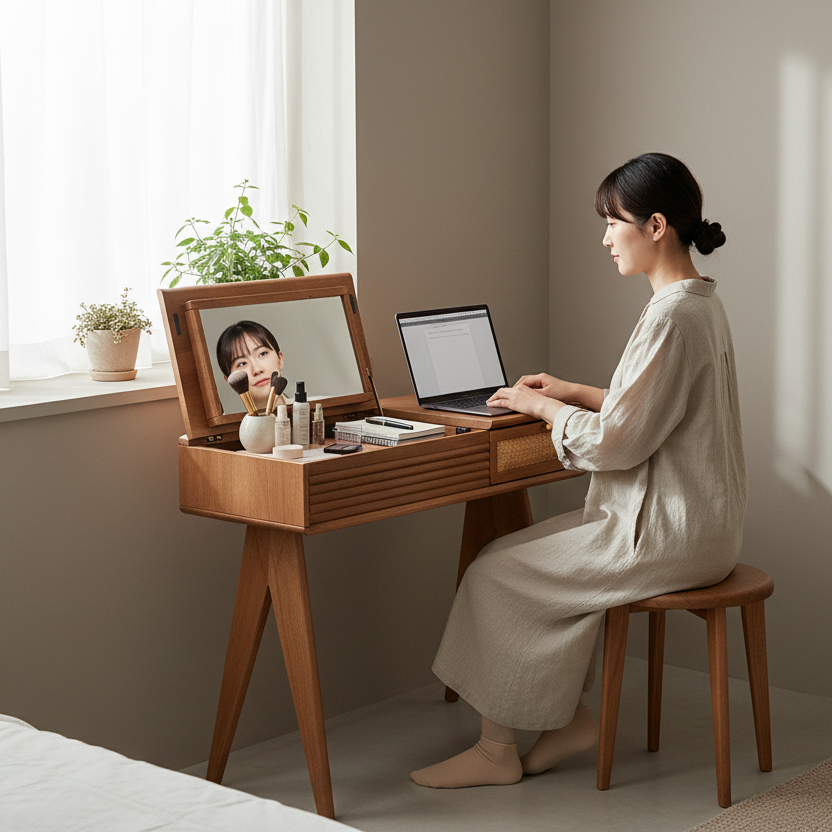 Multifunctional dressing/writing table