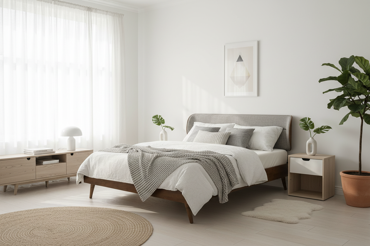 Nordic Bed Frame Scandinavian