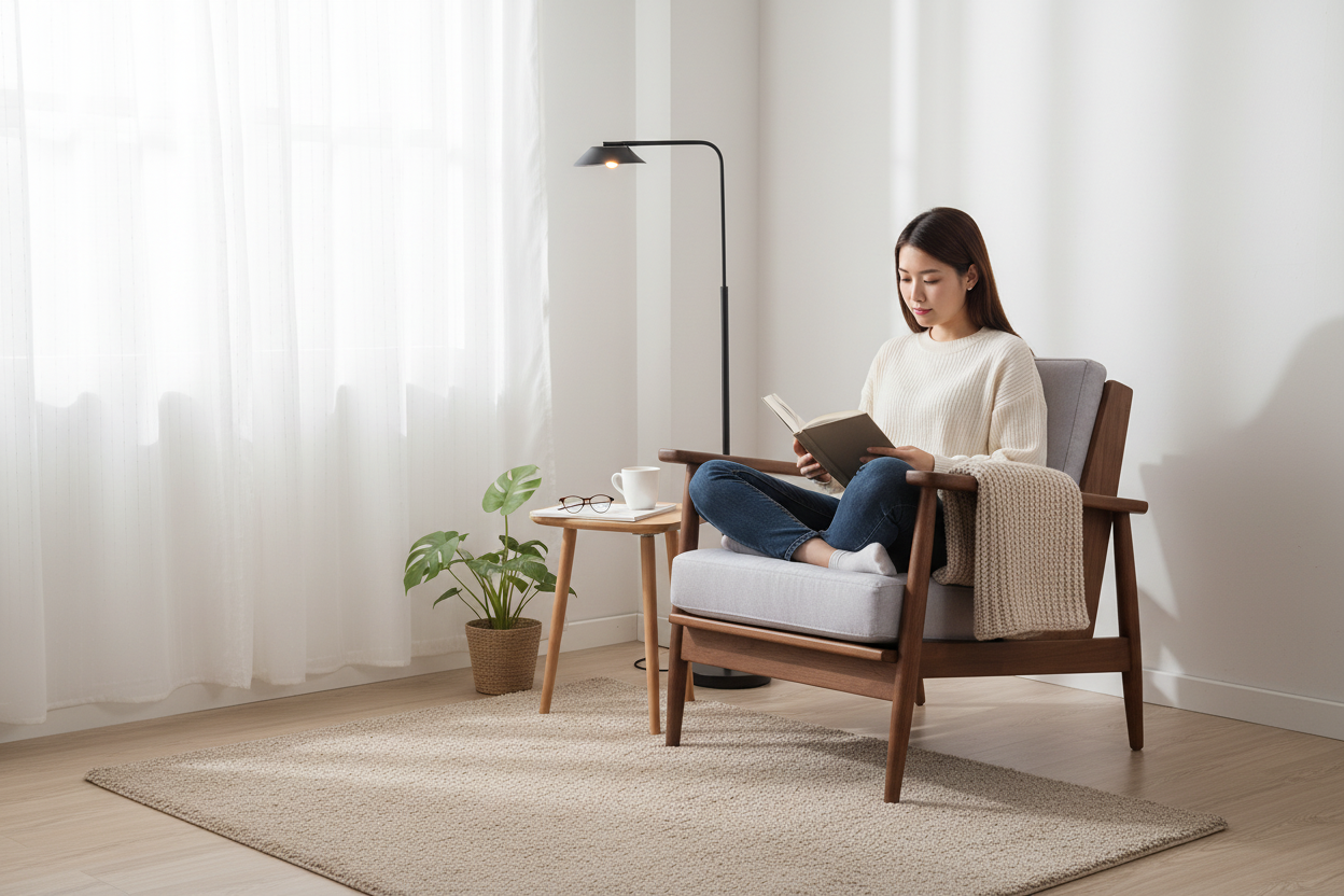NORDIC LOUNGE CHAIR M 29091 Lifestyle