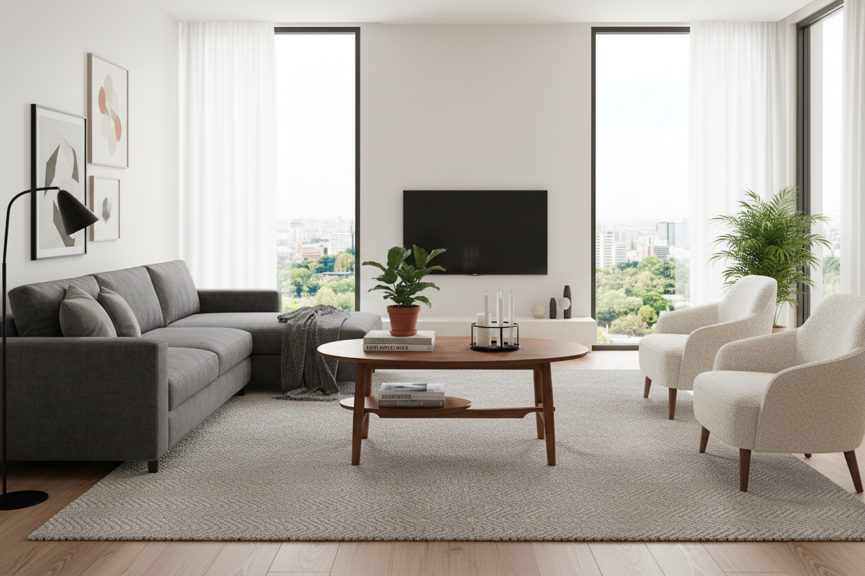 Nordic Oval Coffee Table