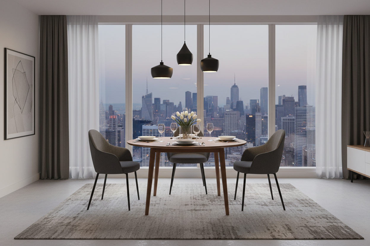 Nordic Round Dining Table