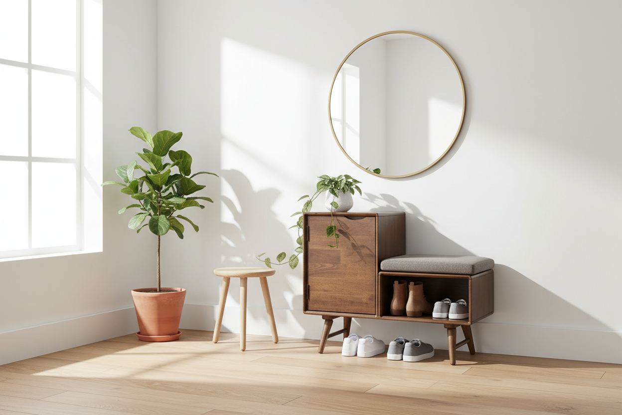 Nordic Shoe Rack Scandinavian