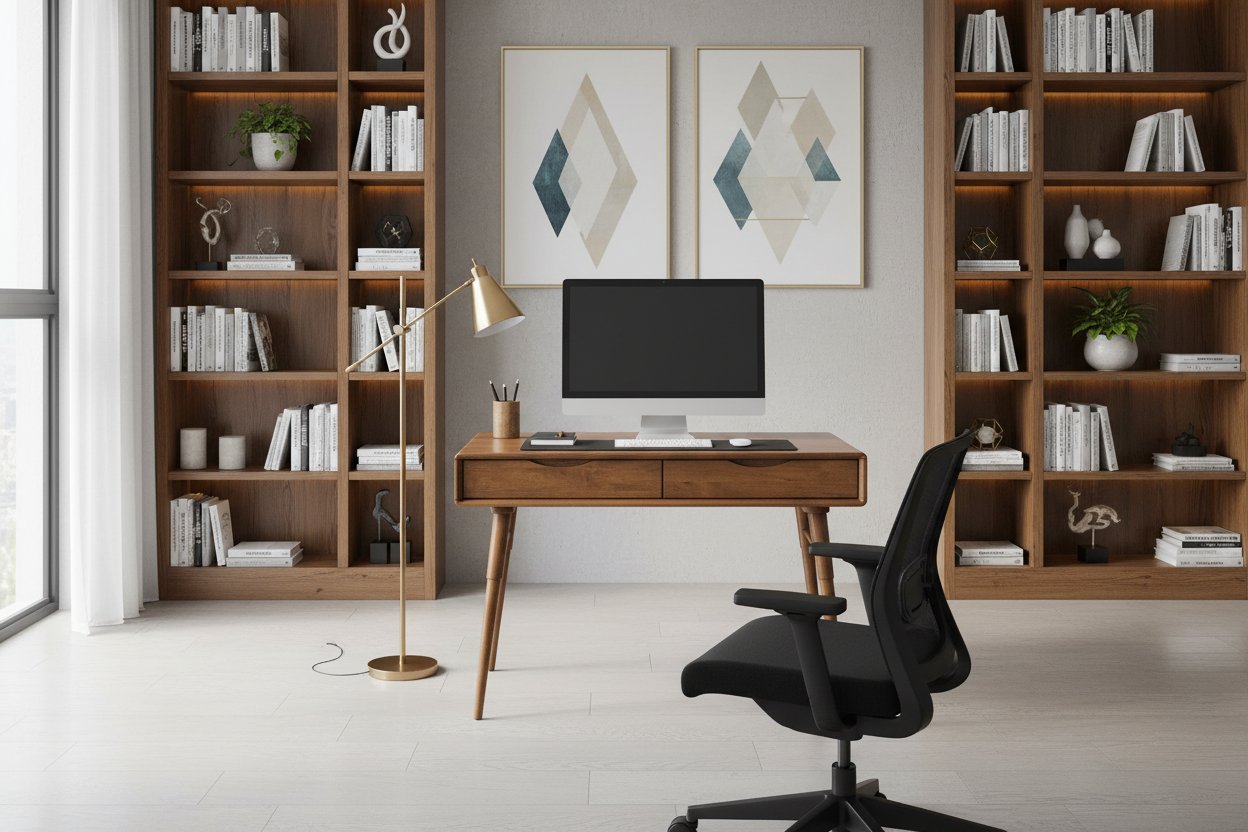 Nordic Study Table Office