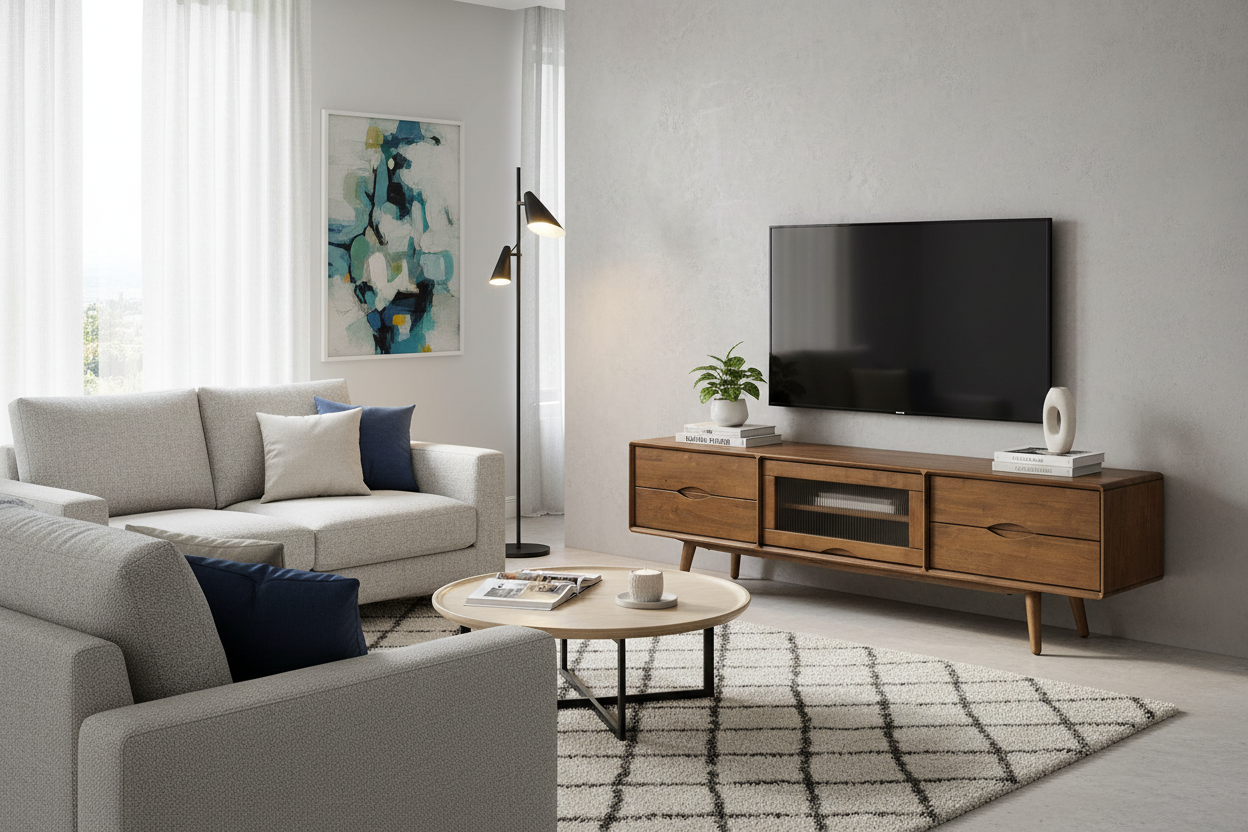 Nordic TV Cabinet Modern