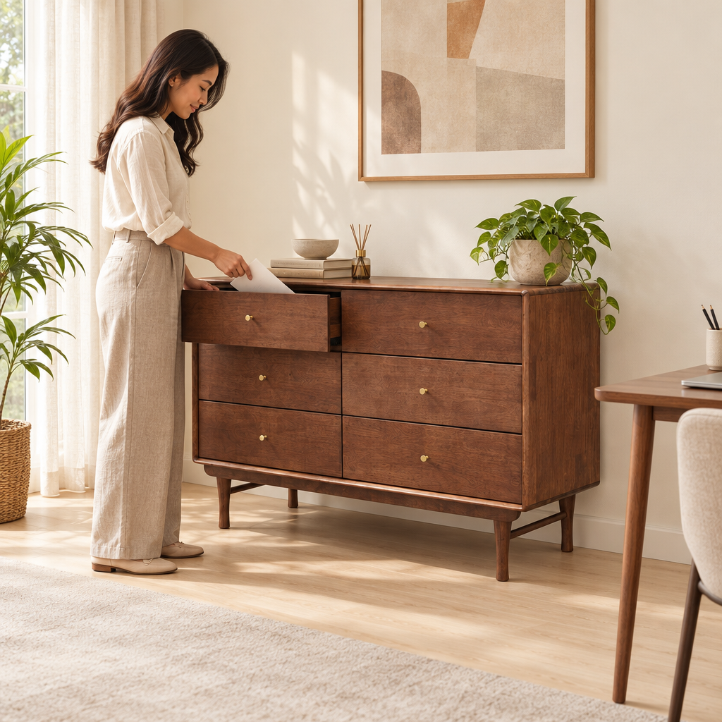 Square lifestyle image of the ARKED MK 1280 cabinet