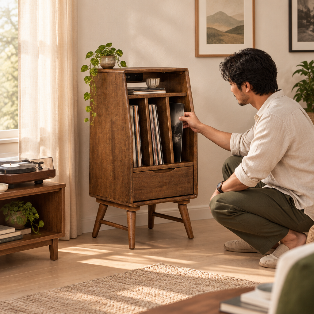 Square lifestyle image of the Nordic Cabinet FJ 4595