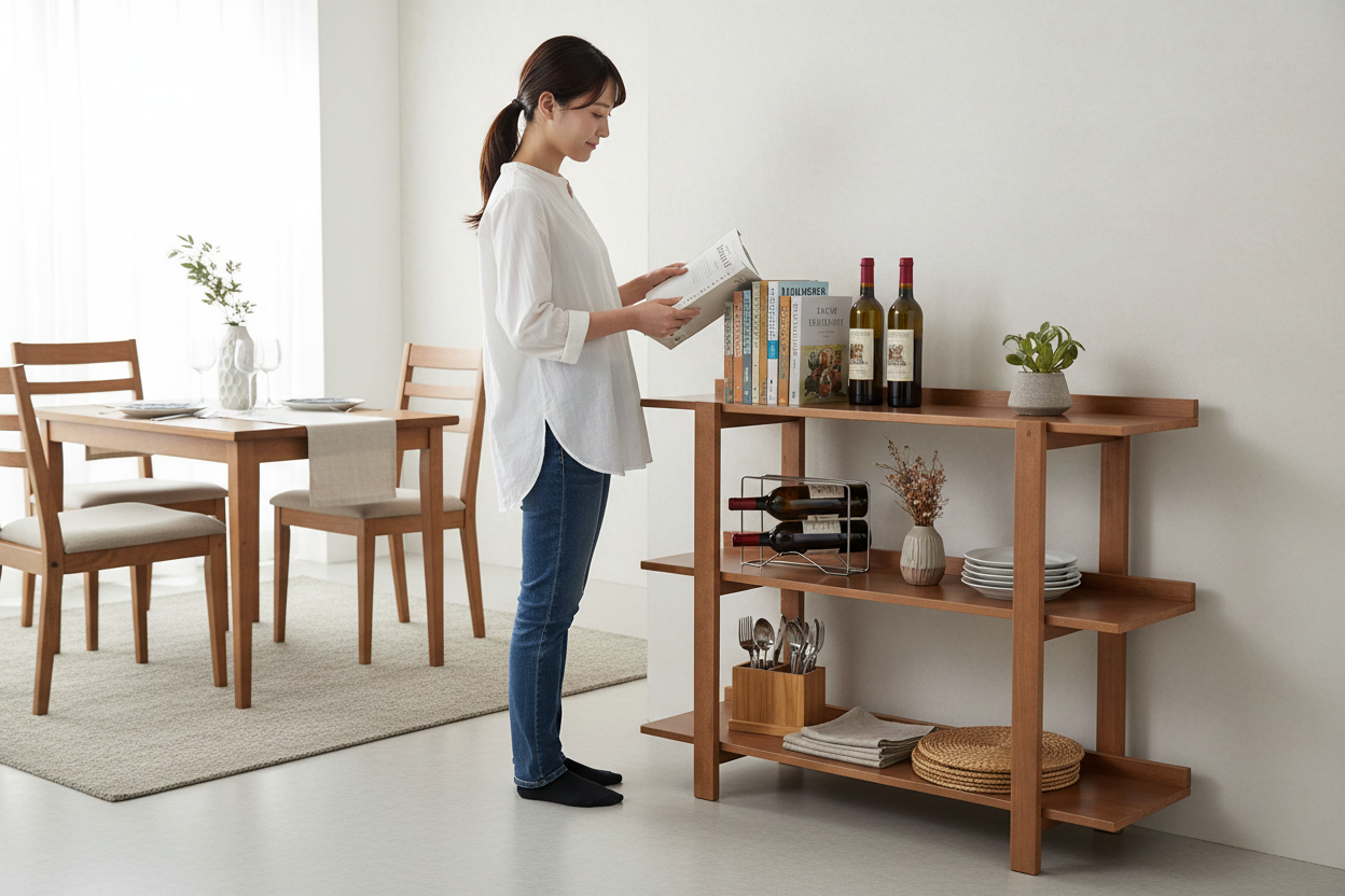 Storage rack with your product