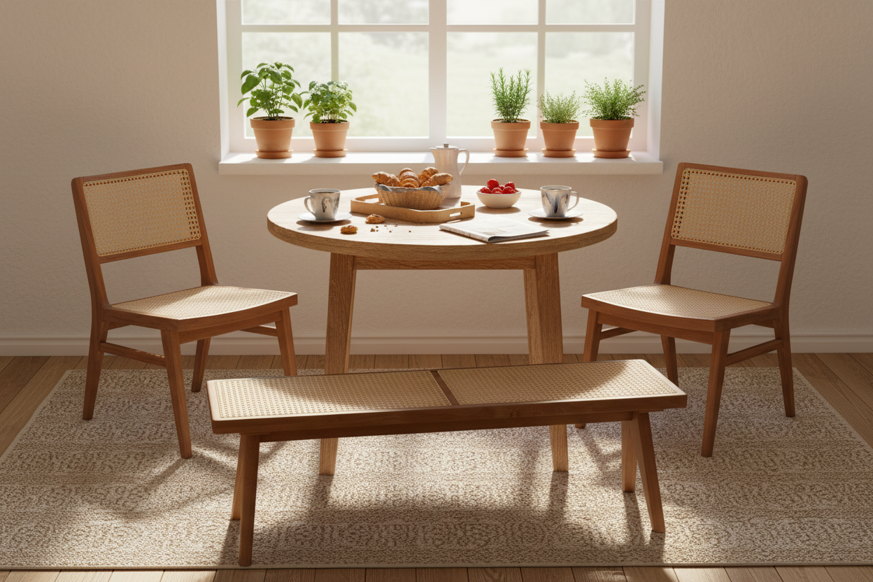 Wabi Sabi Bench Breakfast Nook