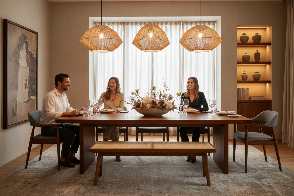 Wabi Sabi Bench Dining