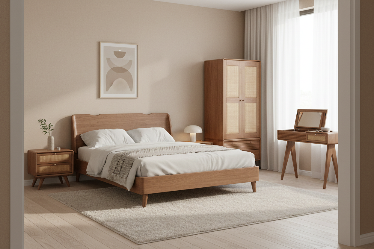 Wabi Sabi & Gasing Bedroom